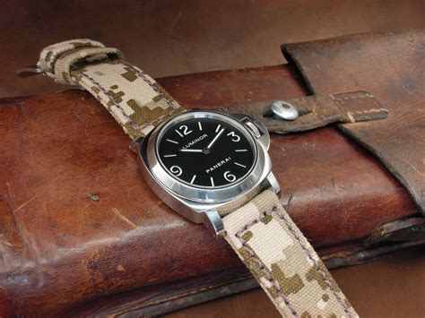 canvas strap for panerai|Panerai straps.